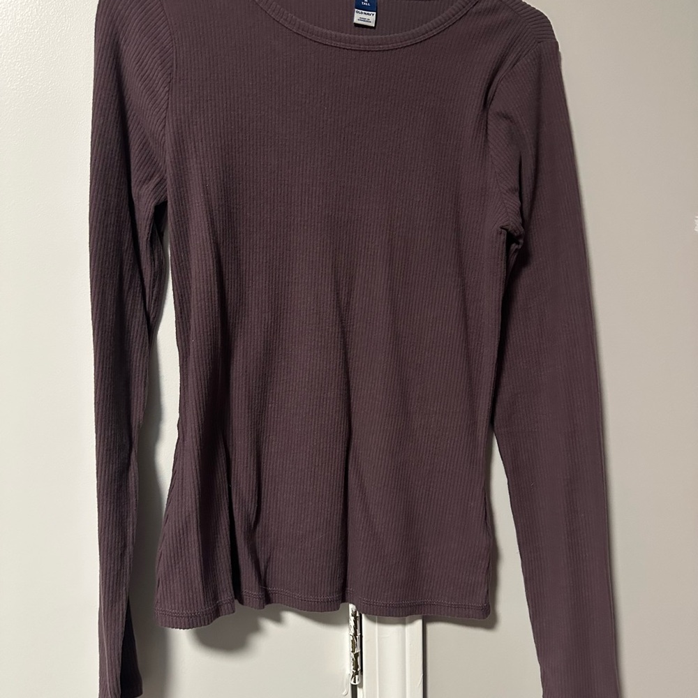 Old Navy Women's Plum Long Sleeve Tee